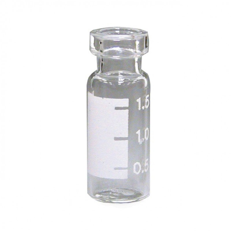 1.8 mL Clear Crimp Graduated Vial Std. Mouth (100/pk)