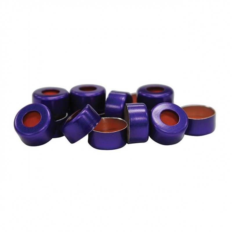 11 mm Purple Crimp Cap & Standard Seal (100/pk)