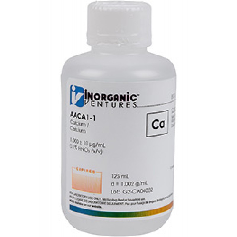 1000 ppm (µg/mL) Calcium for AA